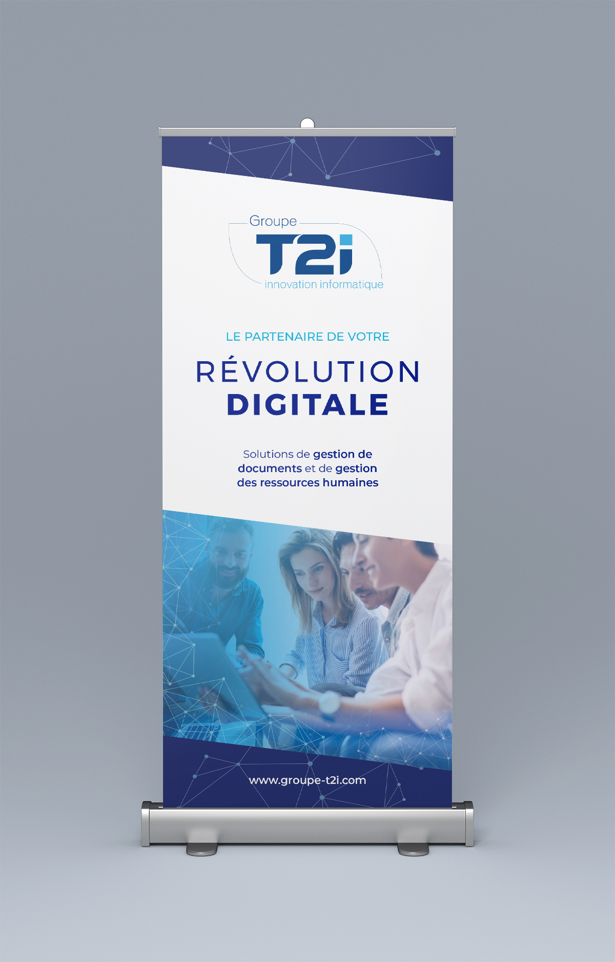 kakémono groupe t2i